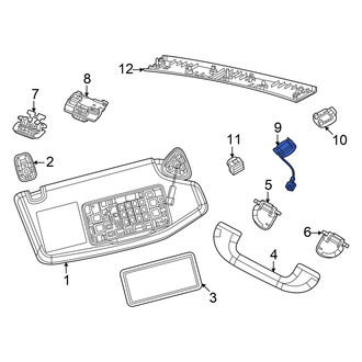 Dodge OE - Navigation Microphone