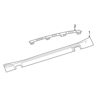 Dodge OE - Pillars, Rocker & Floor - Exterior Trim