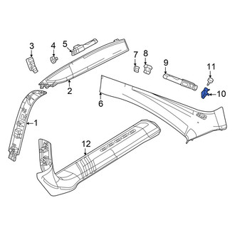 Dodge OE - Body B-Pillar Trim Panel Clip