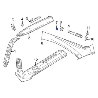 Dodge OE - Body B-Pillar Trim Panel Clip