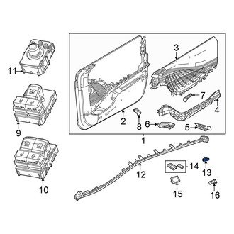 Dodge OE - Front Left Seat Memory Switch