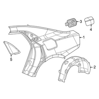Dodge OE - Quarter Panel & Components