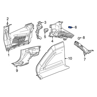 Dodge OE - Rear Cargo Area Light