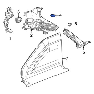Dodge OE - Rear Cargo Area Light