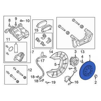 Dodge OE - Rear Disc Brake Rotor