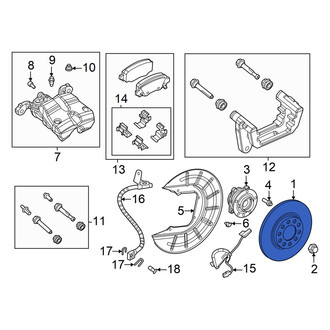Dodge OE - Rear Disc Brake Rotor