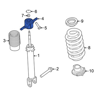 Dodge OE - Front Suspension Strut Mount