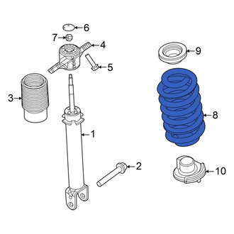 Dodge OE - Front Coil Spring
