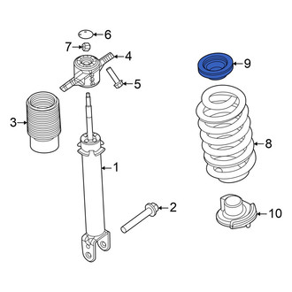 Dodge OE - Upper Coil Spring Insulator