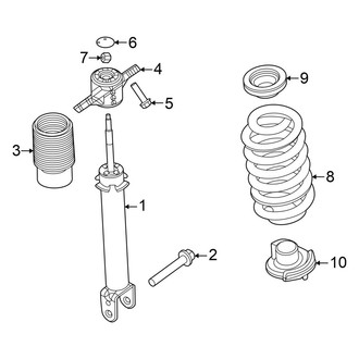 Dodge OE - Rear Suspension - Shocks & Components
