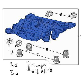 Dodge OE - Rear Suspension Subframe Crossmember