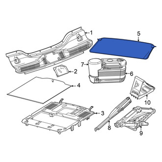 Dodge OE - Rear Cargo Cover