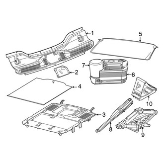 Dodge OE - Rear Body & Floor - Interior Trim