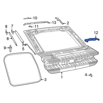 Dodge OE - Lower Keyless Entry Antenna Bracket