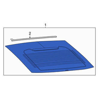Dodge OE - Rear Liftgate Glass