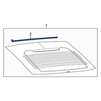 Dodge OE - Liftgate Glass Seal