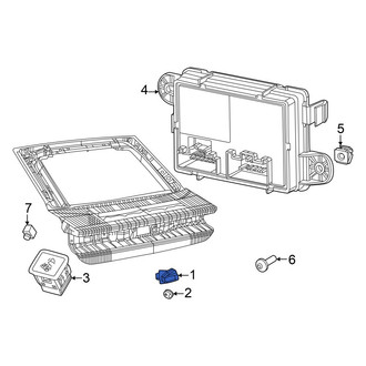 Dodge OE - Rear Liftgate Latch