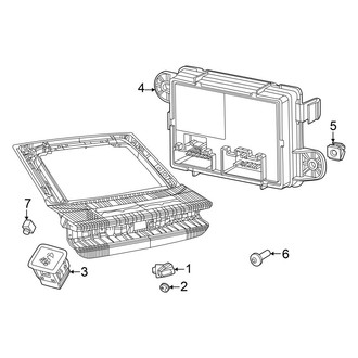 Dodge OE - Lift Gate - Lock & Hardware