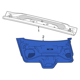Dodge OE - Rear Lower Liftgate Trim