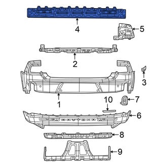 Dodge OE - Rear Sound Absorber