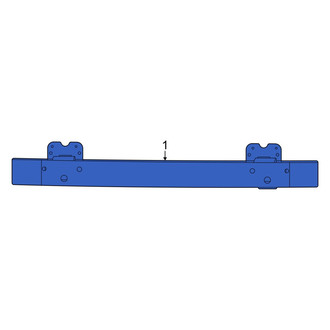 Dodge OE - Rear Bumper Impact Bar