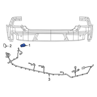 Dodge OE - Front Parking Aid Sensor