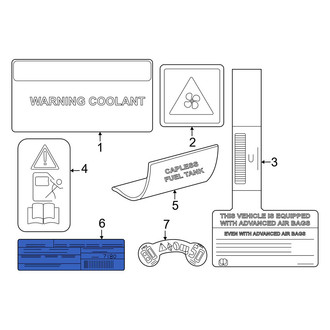 Dodge OE - Emission Label