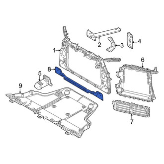 Dodge OE - Front Radiator Support Tie Bar