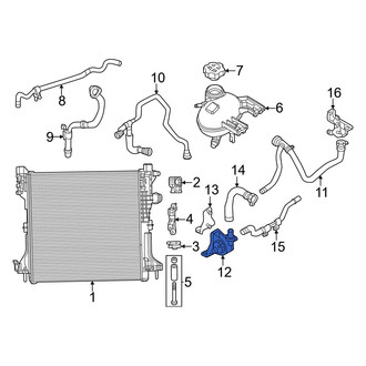 Dodge OE - Engine Auxiliary Water Pump