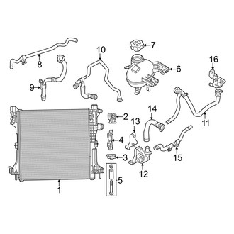 Dodge OE - Cooling - Radiator & Components