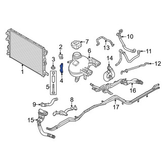 Dodge OE - Radiator Mount Bracket