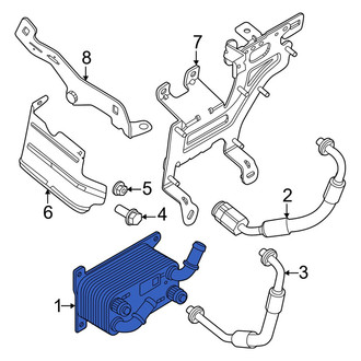 Dodge OE - Automatic Transmission Oil Cooler
