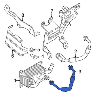 Dodge OE - Automatic Transmission Oil Cooler Hose Assembly