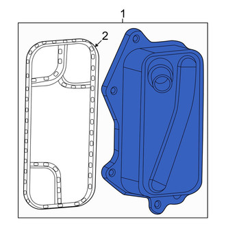Dodge OE - Engine Oil Cooler