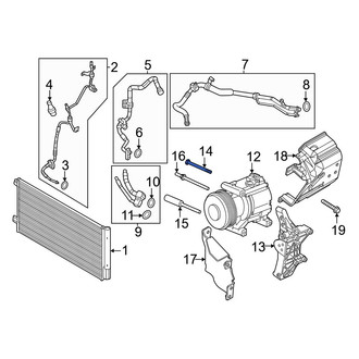 Dodge OE - Upper A/C Compressor Bolt