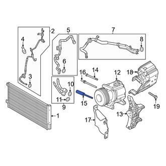 Dodge OE - Lower A/C Compressor Bolt