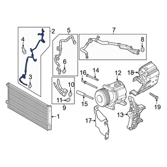 Dodge OE - A/C Refrigerant Liquid Hose