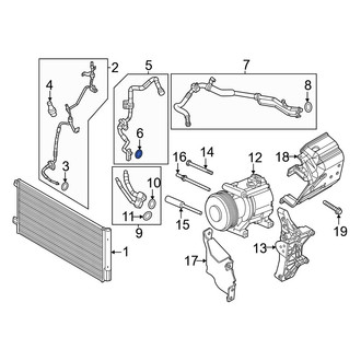 Dodge OE - A/C Line O-Ring