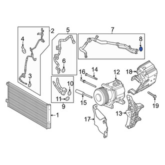 Dodge OE - A/C Line O-Ring