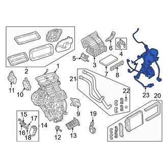 Dodge OE - HVAC System Wiring Harness
