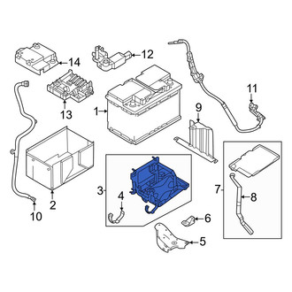 Dodge OE - Battery Tray