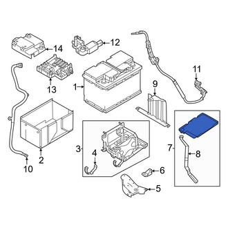 Dodge OE - Battery Tray