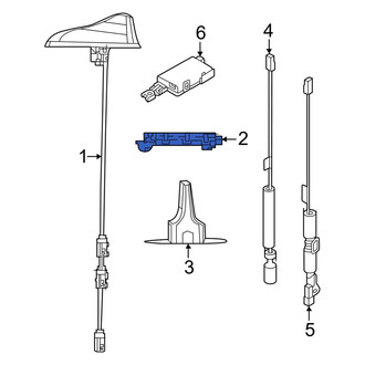 Dodge OE - Radio Antenna Module