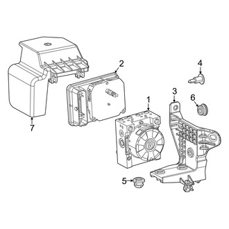 Dodge OE - Electrical - ABS Components