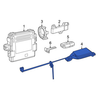 Dodge OE - Outer Keyless Entry Antenna