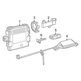 Dodge OE - Electrical - Keyless Entry Components