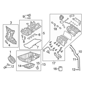 2025 Dodge Hornet Crankshafts & Parts - Seals, Bearings | CARiD