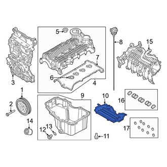 Dodge OE - Engine Oil Pan Baffle