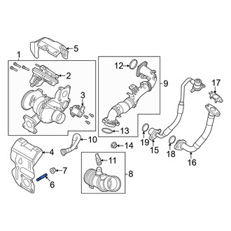 Dodge OE - Turbocharger Stud