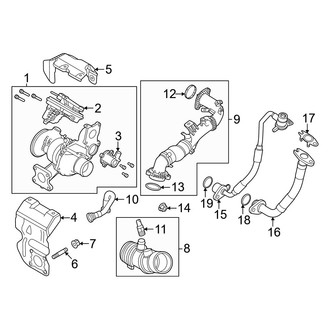 Dodge OE - Engine / Transaxle - Turbocharger & Components (1.3L)